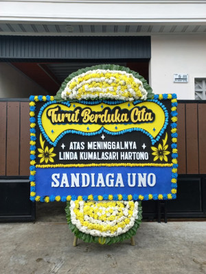 Papan Bunga Duka di Kembangsari